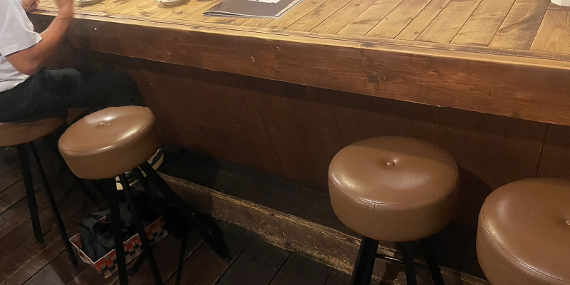 カウンター席のイメージ