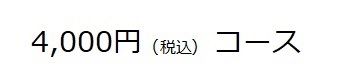 4,000円（税込）コース
